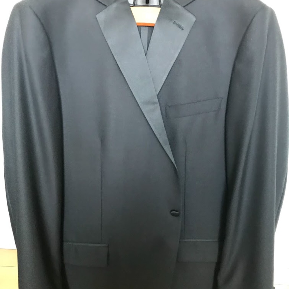 Men's Black Wool Tuxedo HART SCHAFFNER MARX